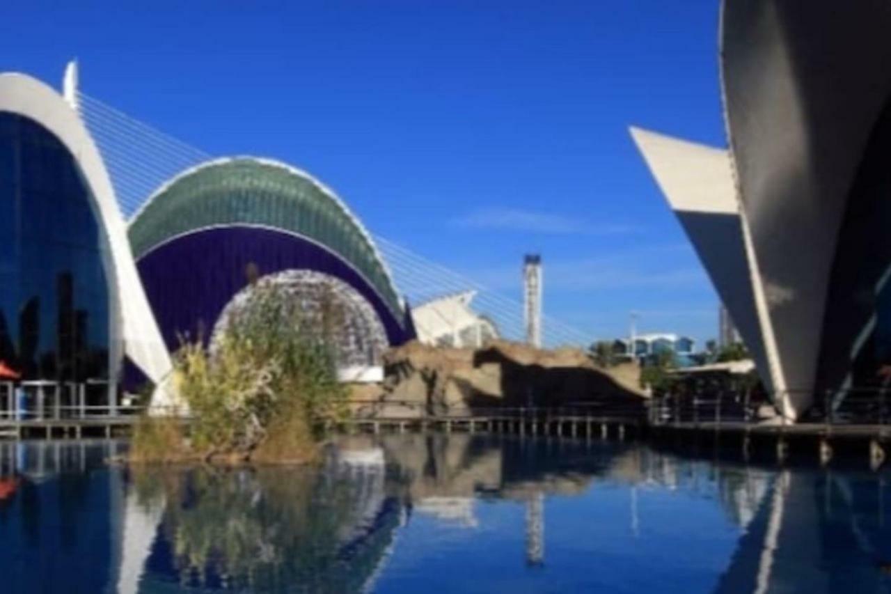 Loft En La Ciudad De Las Ciencias Y Cerca De La Playa Valencia Ngoại thất bức ảnh