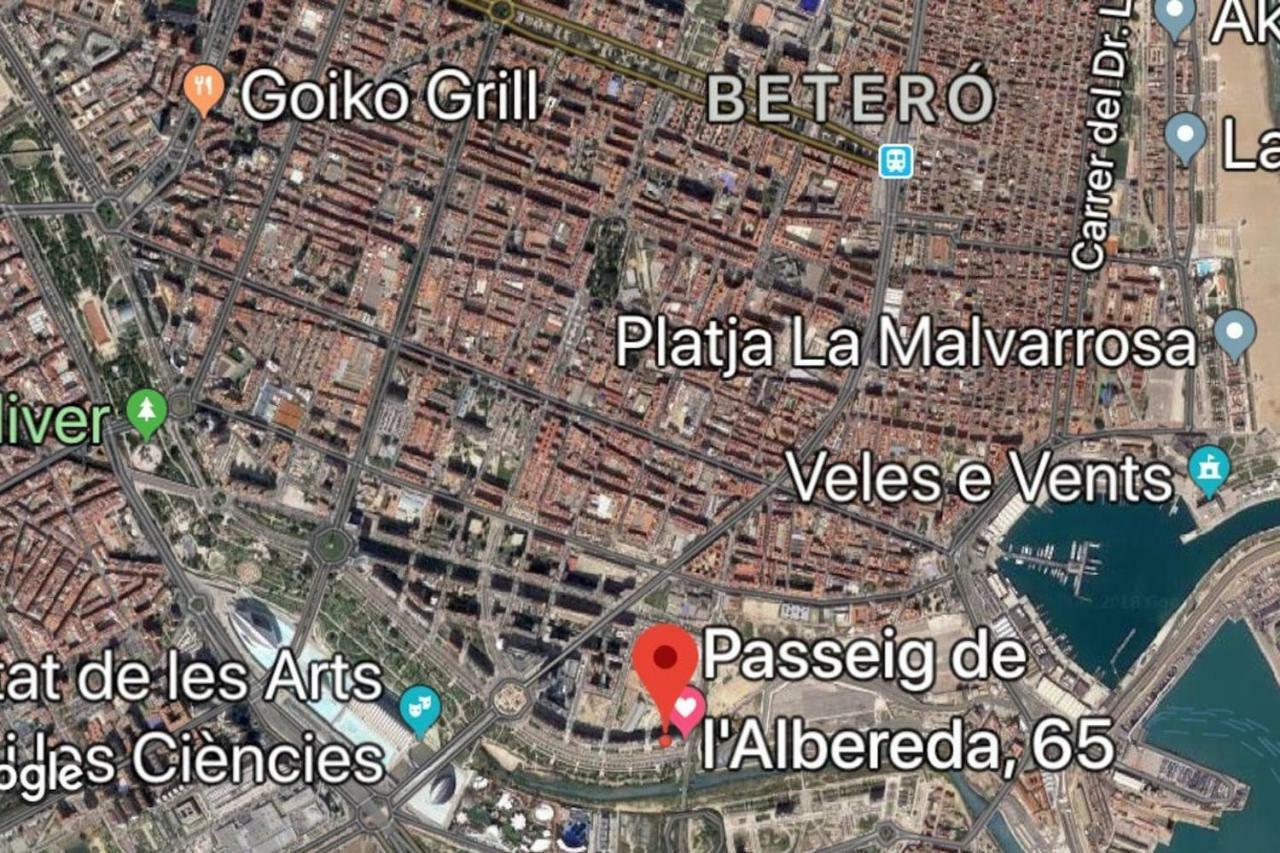 Loft En La Ciudad De Las Ciencias Y Cerca De La Playa Valencia Ngoại thất bức ảnh